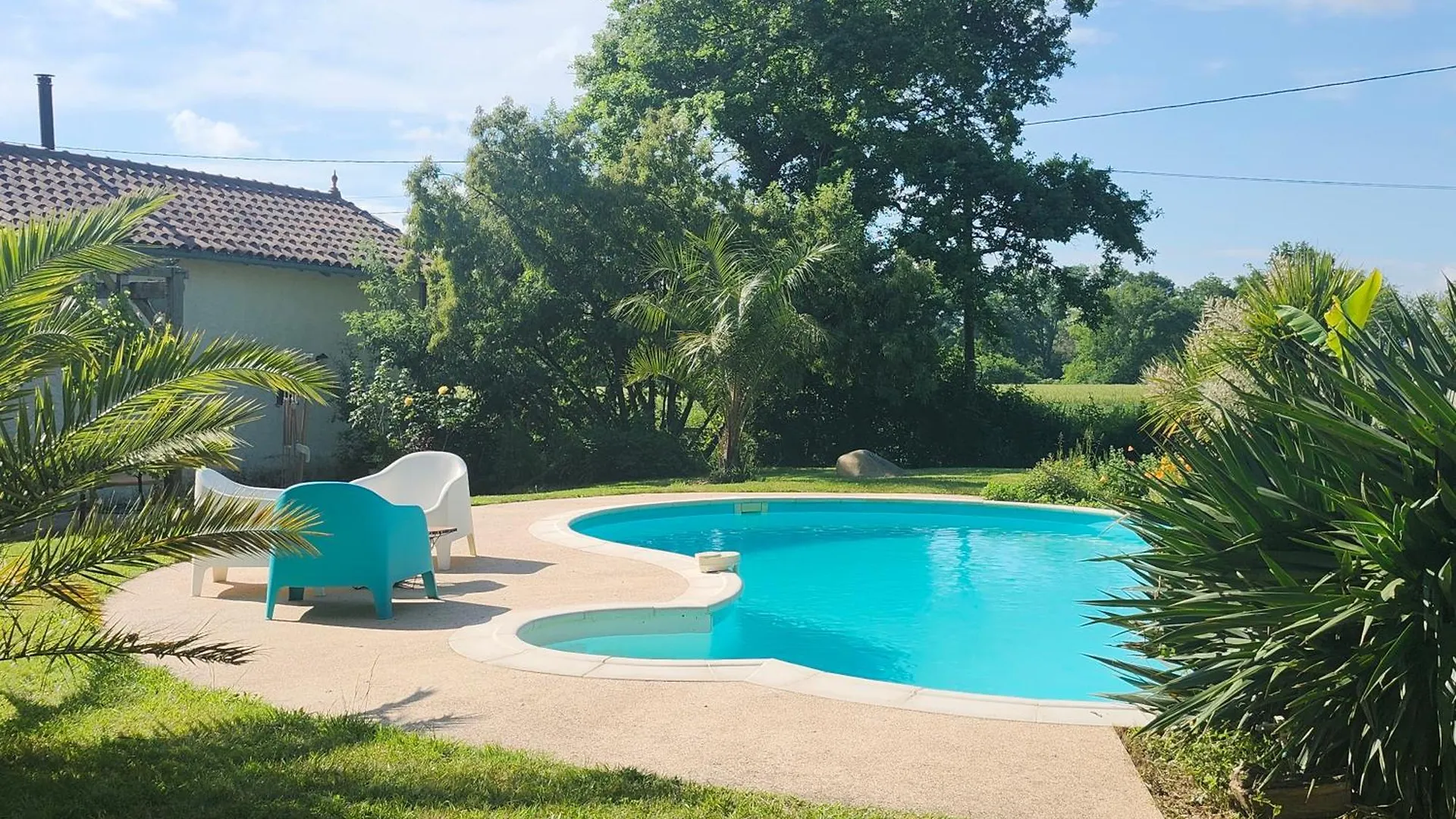 Casa de Férias Ferme Equerre 12 Personnes Avec Piscine Vila Viozan